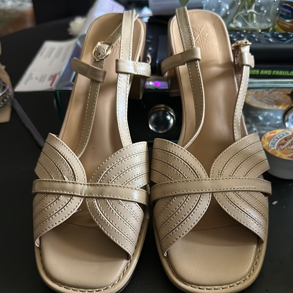 Elegant Tan Women's Sandals